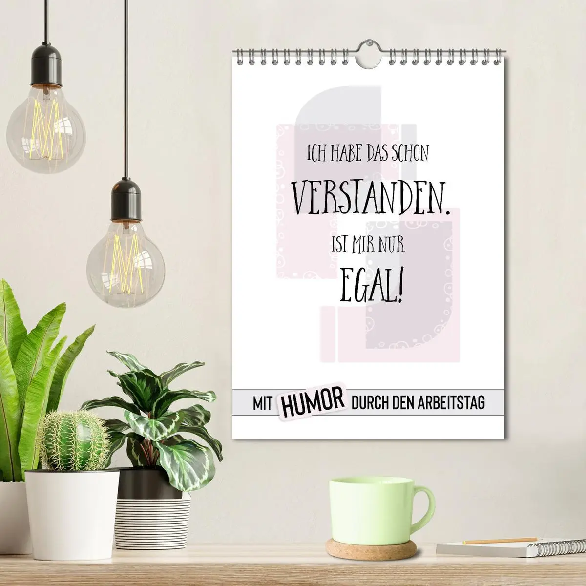Bild: 9783516341966 | Mit Humor durch den Arbeitstag (Wandkalender 2026 DIN A4 hoch),...