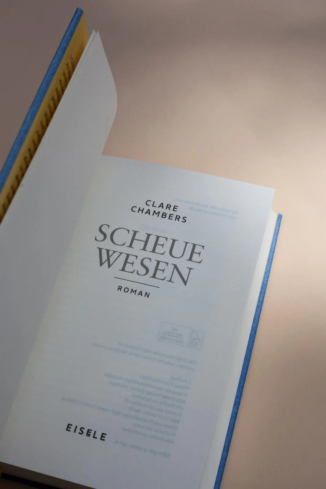 Bild: 9783961611966 | Scheue Wesen | Clare Chambers | Buch | 512 S. | Deutsch | 2024