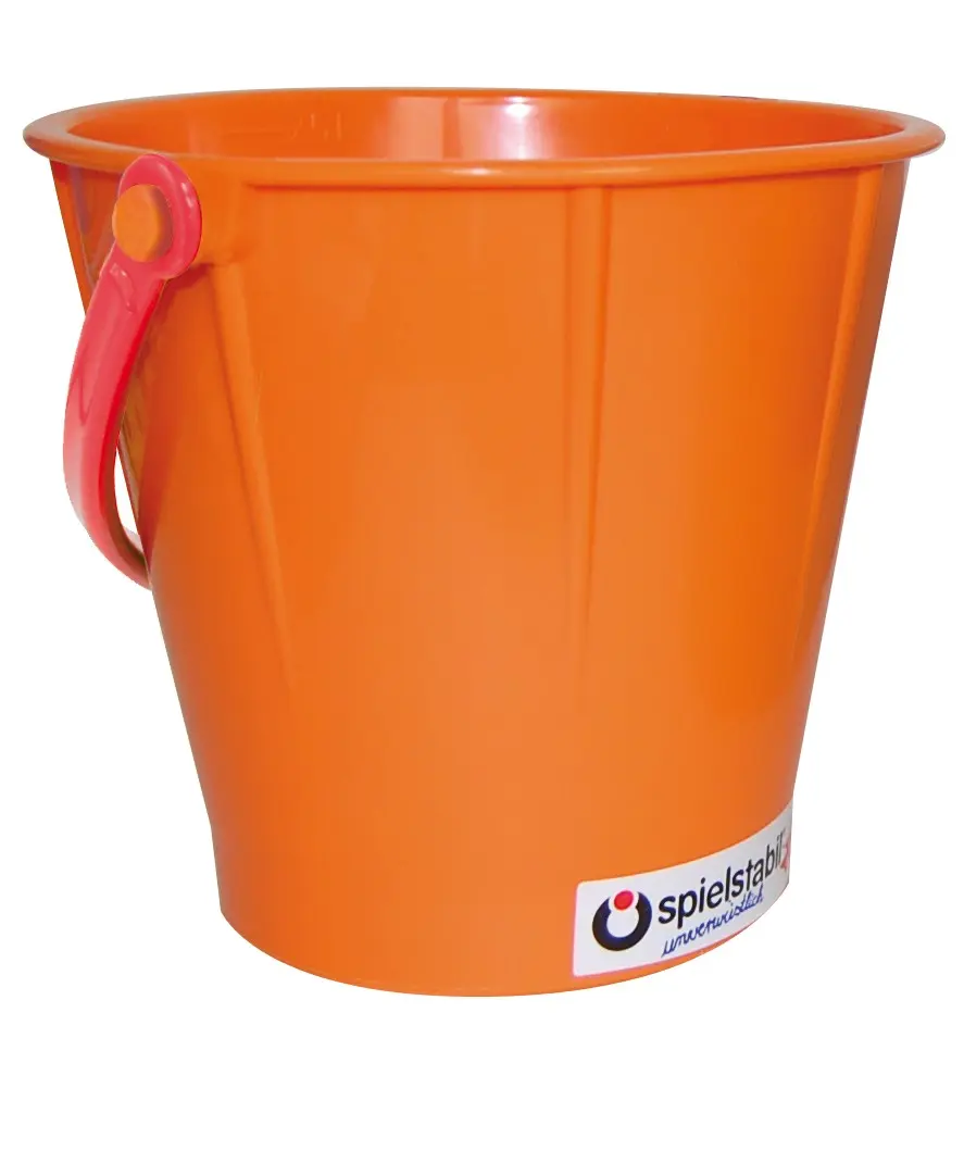 Cover: 4007275072066 | Spielstabil 7206 - Eimer groß Baumeister, orange 2,5 Liter | Deutsch