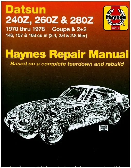 Cover: 9780856962066 | Datsun 240Z 1970-73, 260Z 1974-75 &amp; 280Z 1976-78 | J H Haynes | Buch