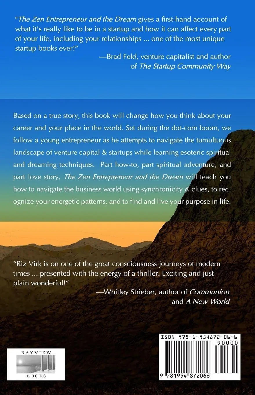 Rückseite: 9781954872066 | The Zen Entrepreneur and the Dream | Rizwan Virk | Taschenbuch | 2026