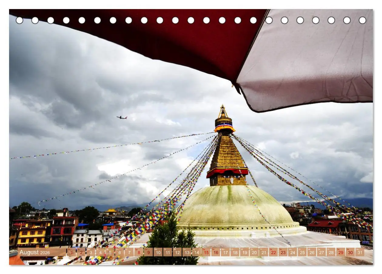 Bild: 9783457832066 | Tschörten, Architektur des Himalaya (Tischkalender 2026 DIN A5...