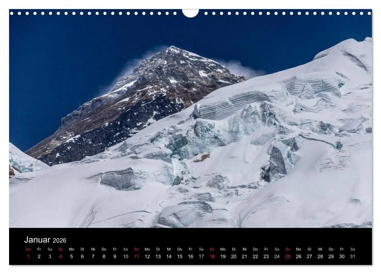 Bild: 9783516092066 | Himalaya - Dach der Welt (Wandkalender 2026 DIN A3 quer), CALVENDO...