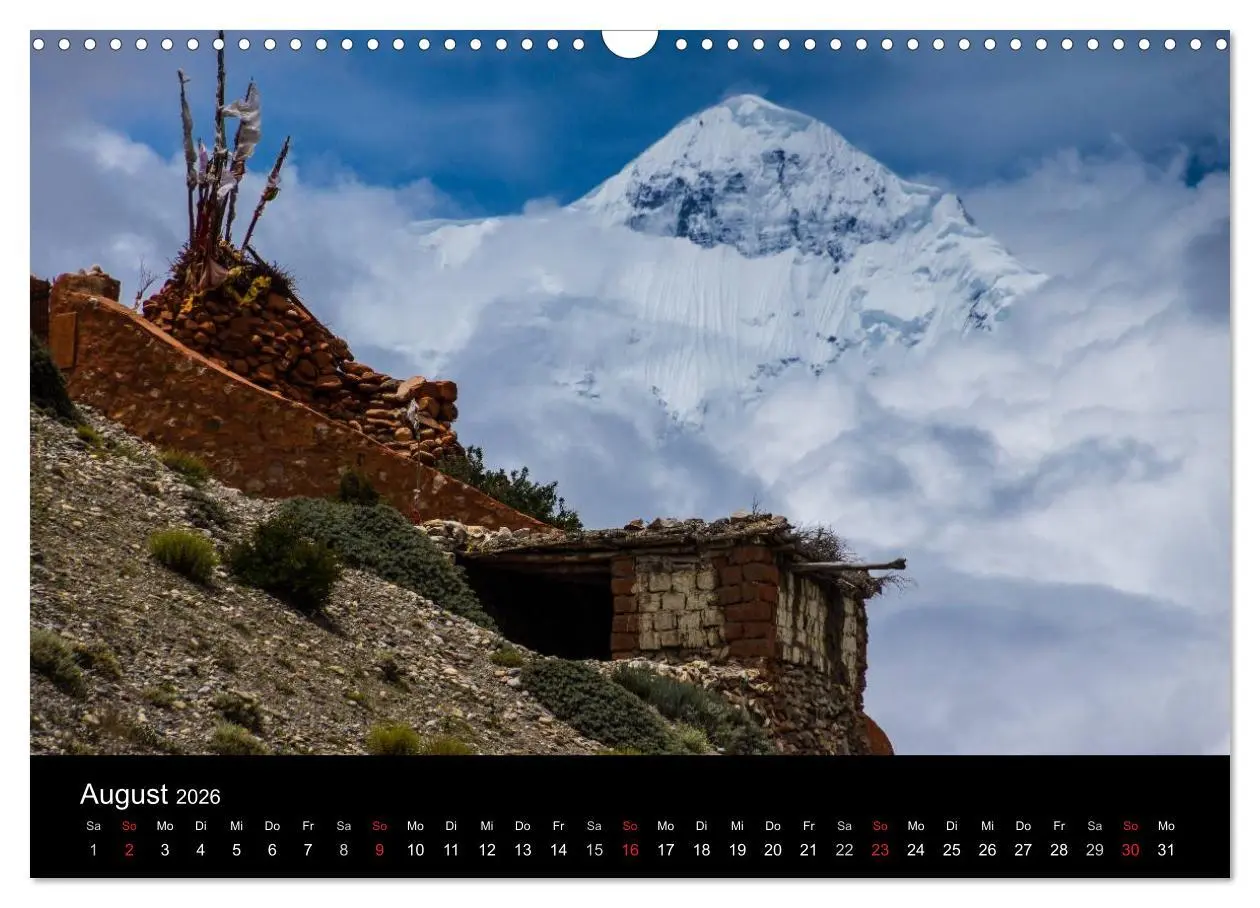 Bild: 9783516092066 | Himalaya - Dach der Welt (Wandkalender 2026 DIN A3 quer), CALVENDO...