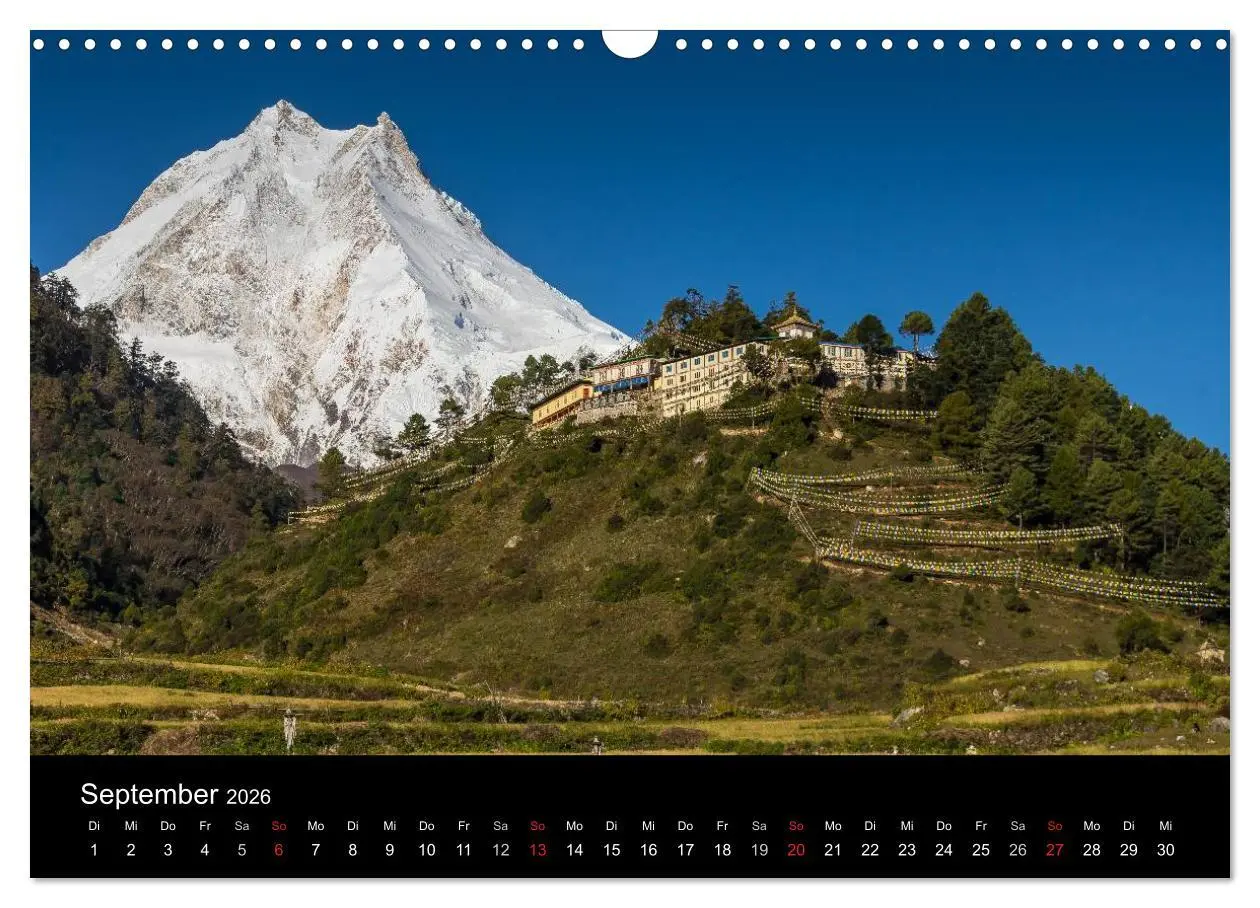 Bild: 9783516092066 | Himalaya - Dach der Welt (Wandkalender 2026 DIN A3 quer), CALVENDO...
