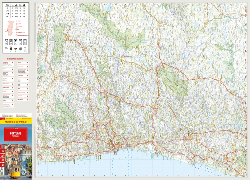 Bild: 9783575022066 | MARCO POLO Reisekarte Portugal 1:350.000 | (Land-)Karte | Deutsch