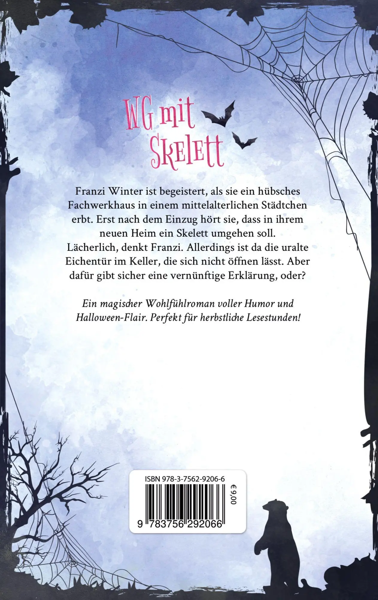 Rückseite: 9783756292066 | Mit Kürbis, Katze und Skelett | Eine Halloween-Geschichte (Kurzroman)