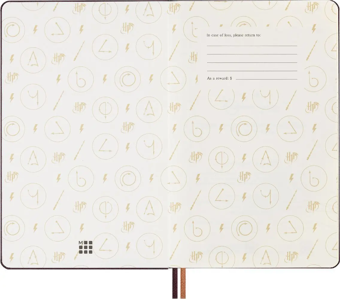 Bild: 8056999272166 | Moleskine Harry Potter Accio 12 Monate Tageskalender 2025, L/A5 | Buch
