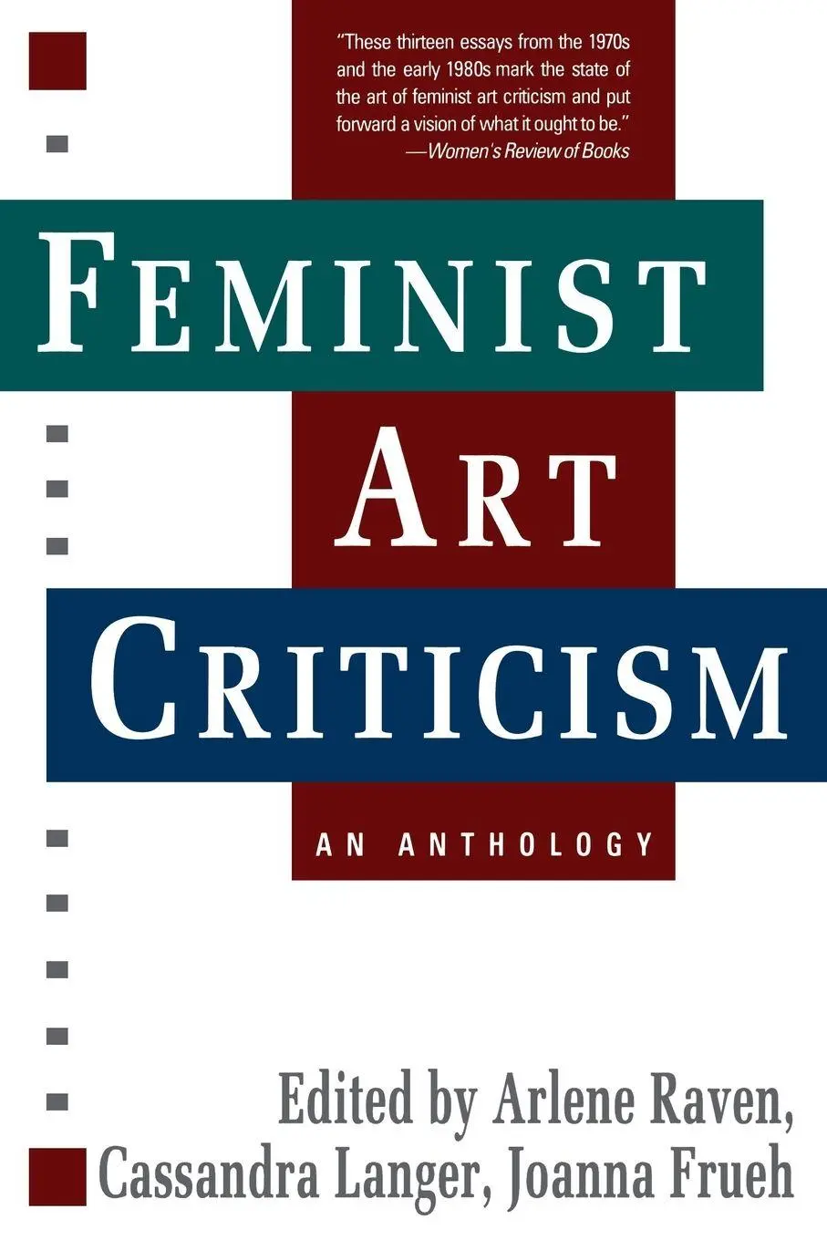 Cover: 9780064302166 | Feminist Art Criticism | An Anthology | Arlene Raven (u. a.) | Buch