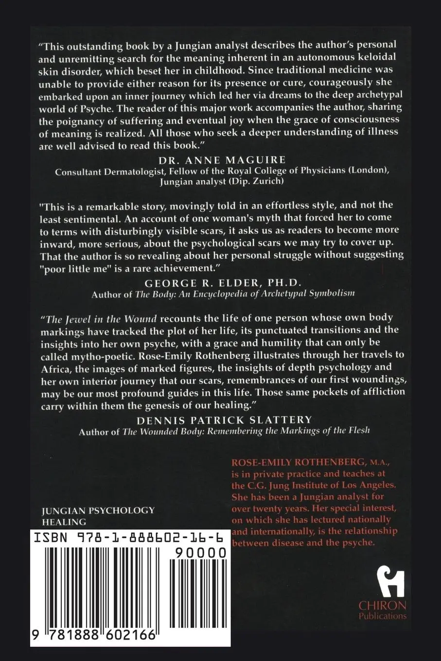 Rückseite: 9781888602166 | The Jewel in the Wound | Rose-Emily Rothenberg | Taschenbuch | 2001