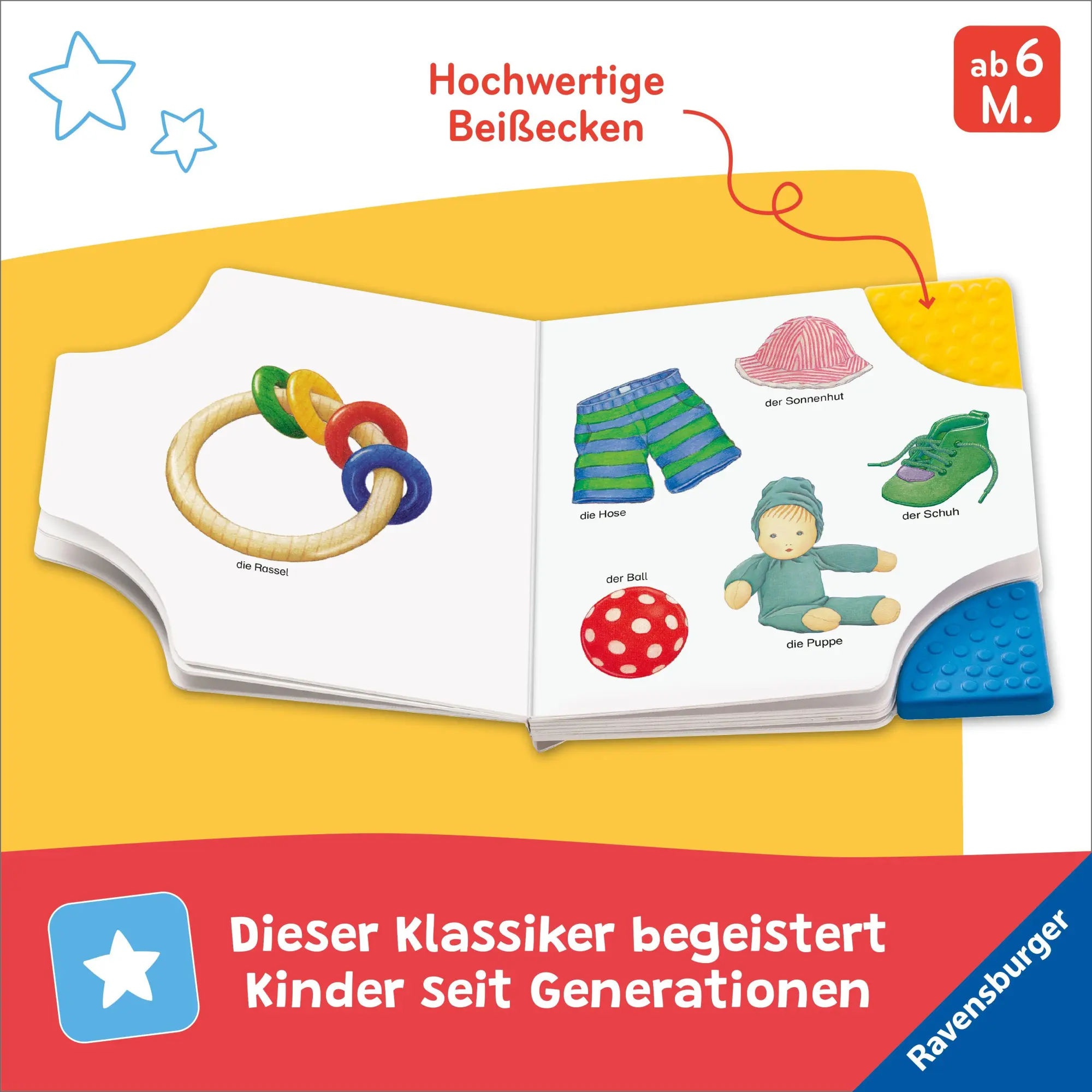 Bild: 9783473422166 | Erste Bilder - Erste Wörter: Mein Beißbuch | Helmut Spanner | Buch