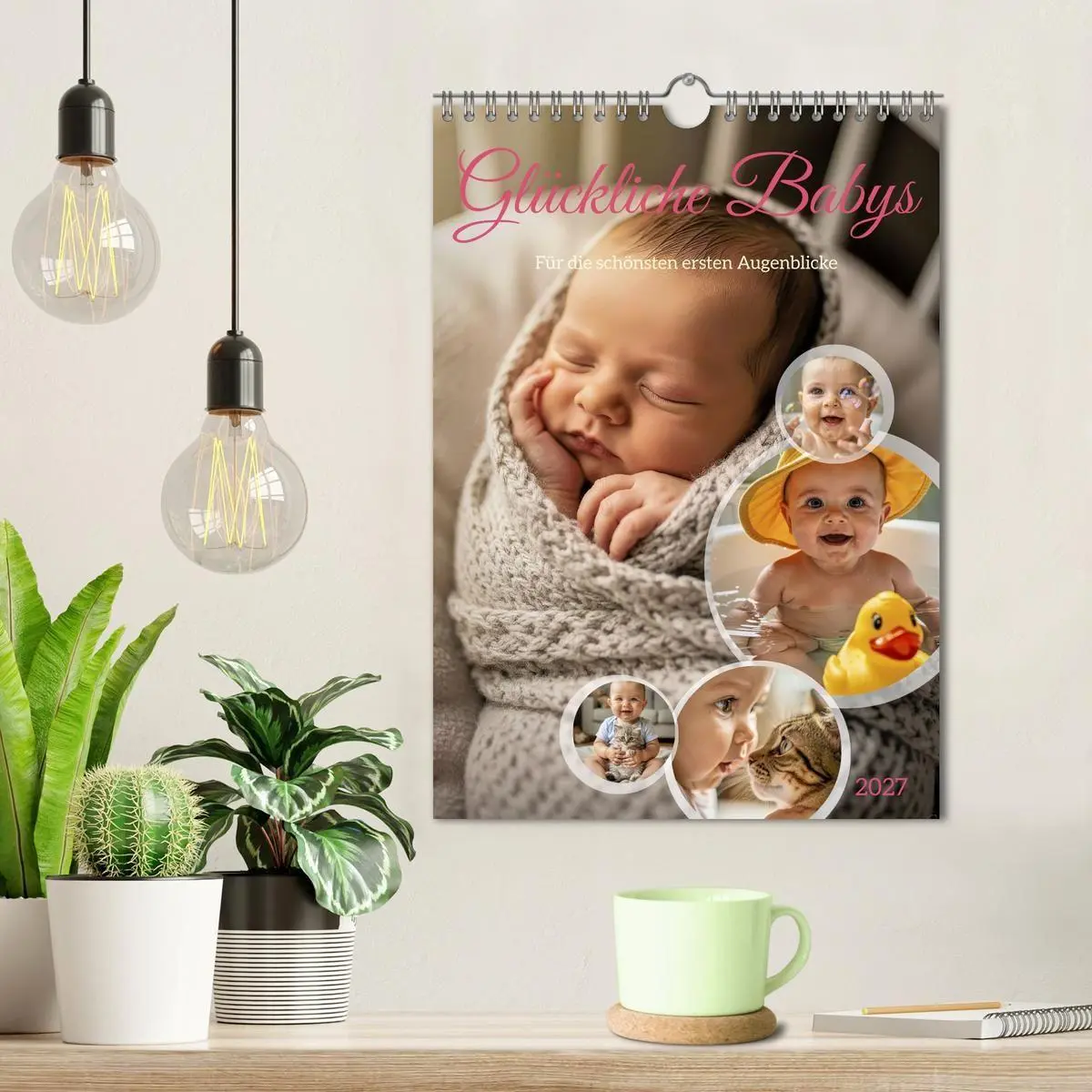 Bild: 9783516772166 | Glückliche Babys (Wandkalender 2027 DIN A4 hoch), CALVENDO...