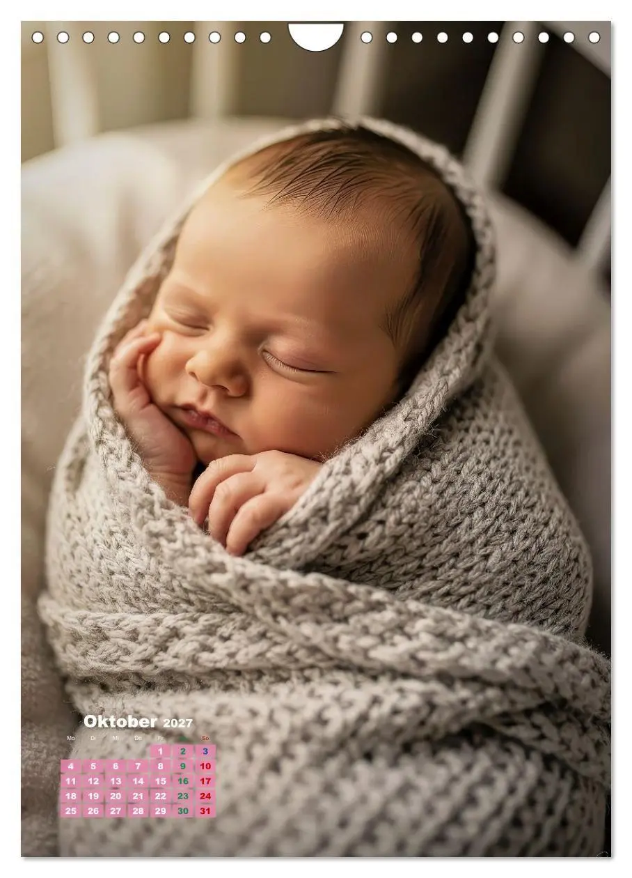 Bild: 9783516772166 | Glückliche Babys (Wandkalender 2027 DIN A4 hoch), CALVENDO...