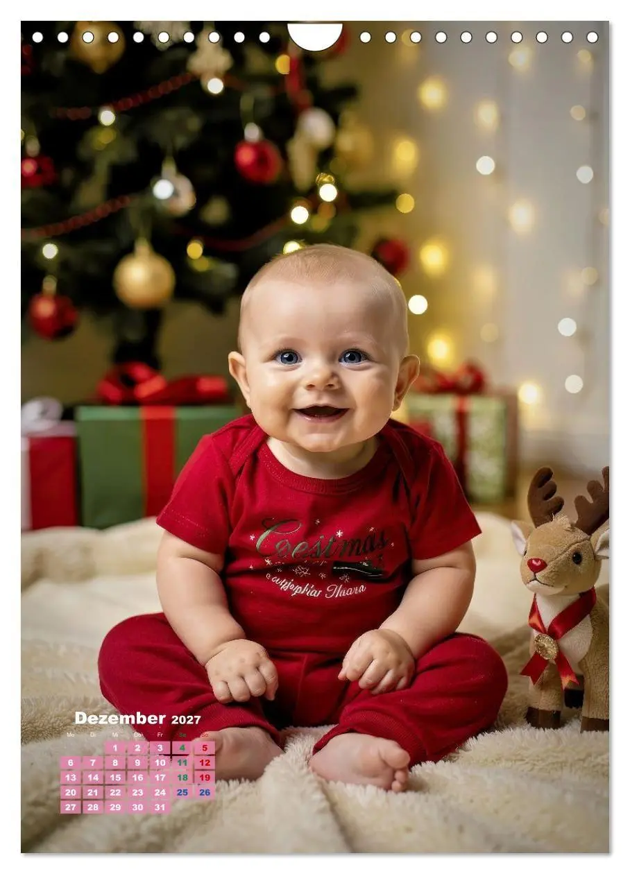 Bild: 9783516772166 | Glückliche Babys (Wandkalender 2027 DIN A4 hoch), CALVENDO...