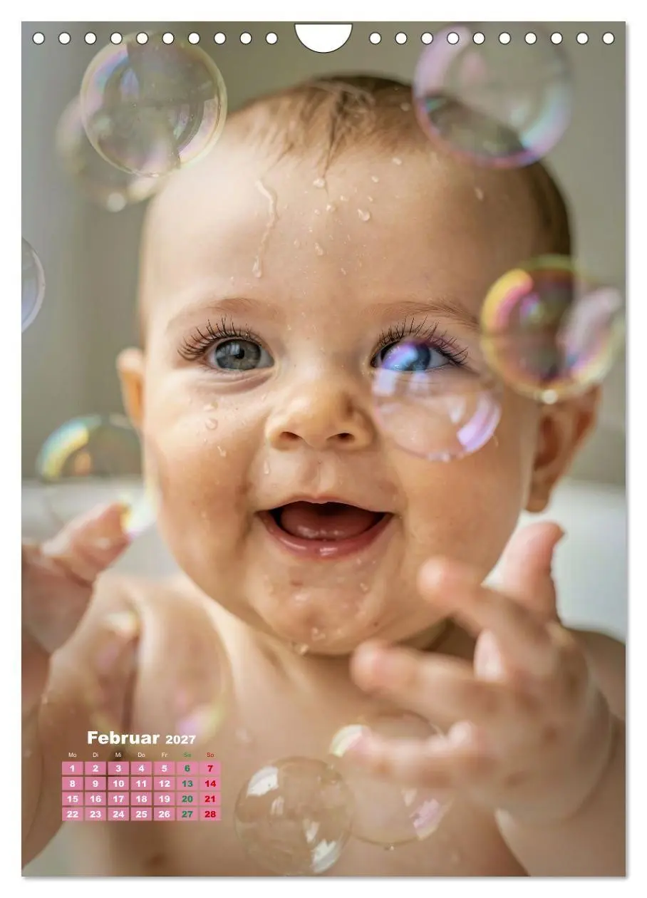 Bild: 9783516772166 | Glückliche Babys (Wandkalender 2027 DIN A4 hoch), CALVENDO...