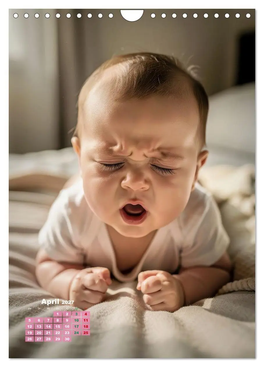 Bild: 9783516772166 | Glückliche Babys (Wandkalender 2027 DIN A4 hoch), CALVENDO...