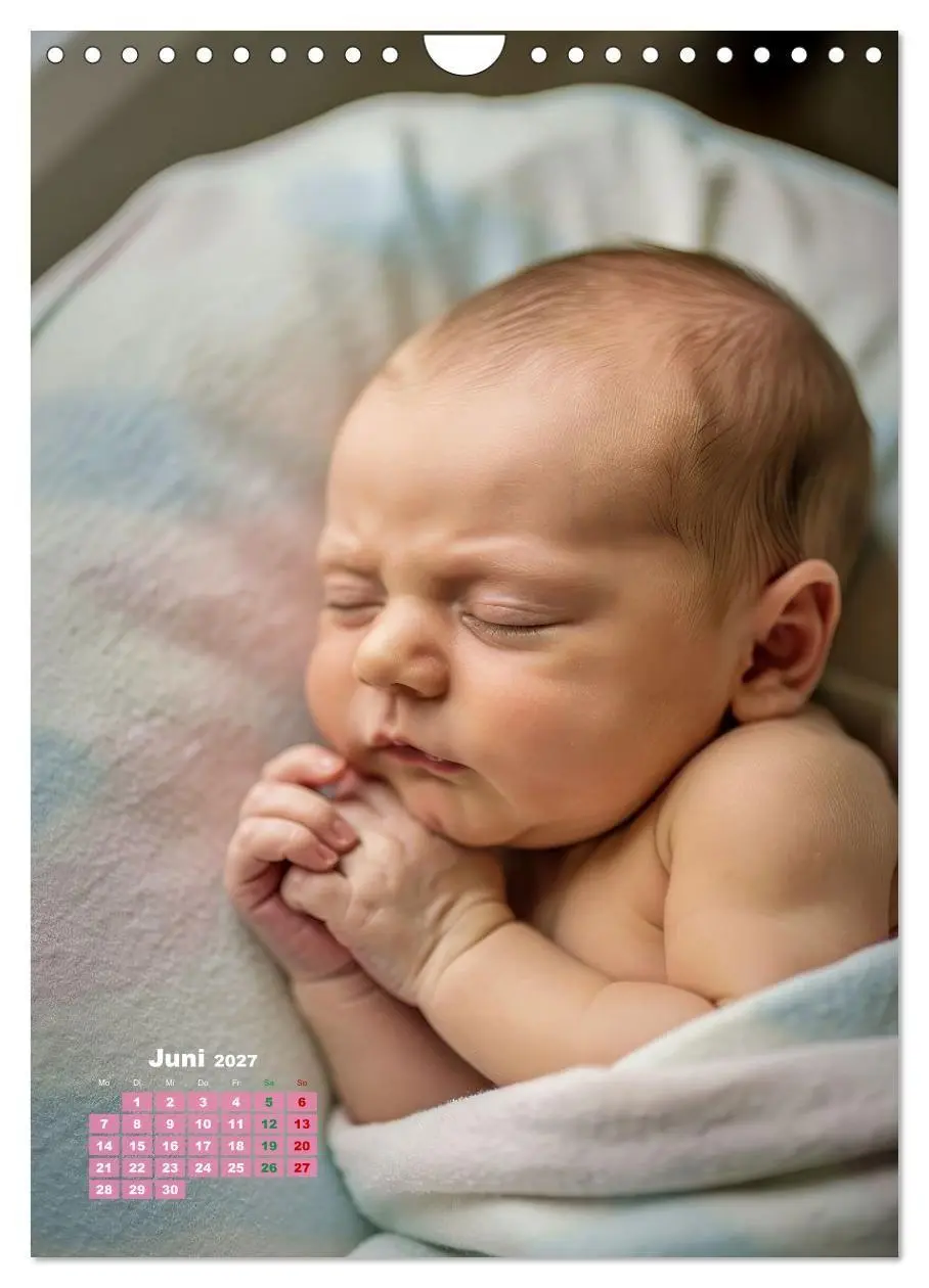 Bild: 9783516772166 | Glückliche Babys (Wandkalender 2027 DIN A4 hoch), CALVENDO...