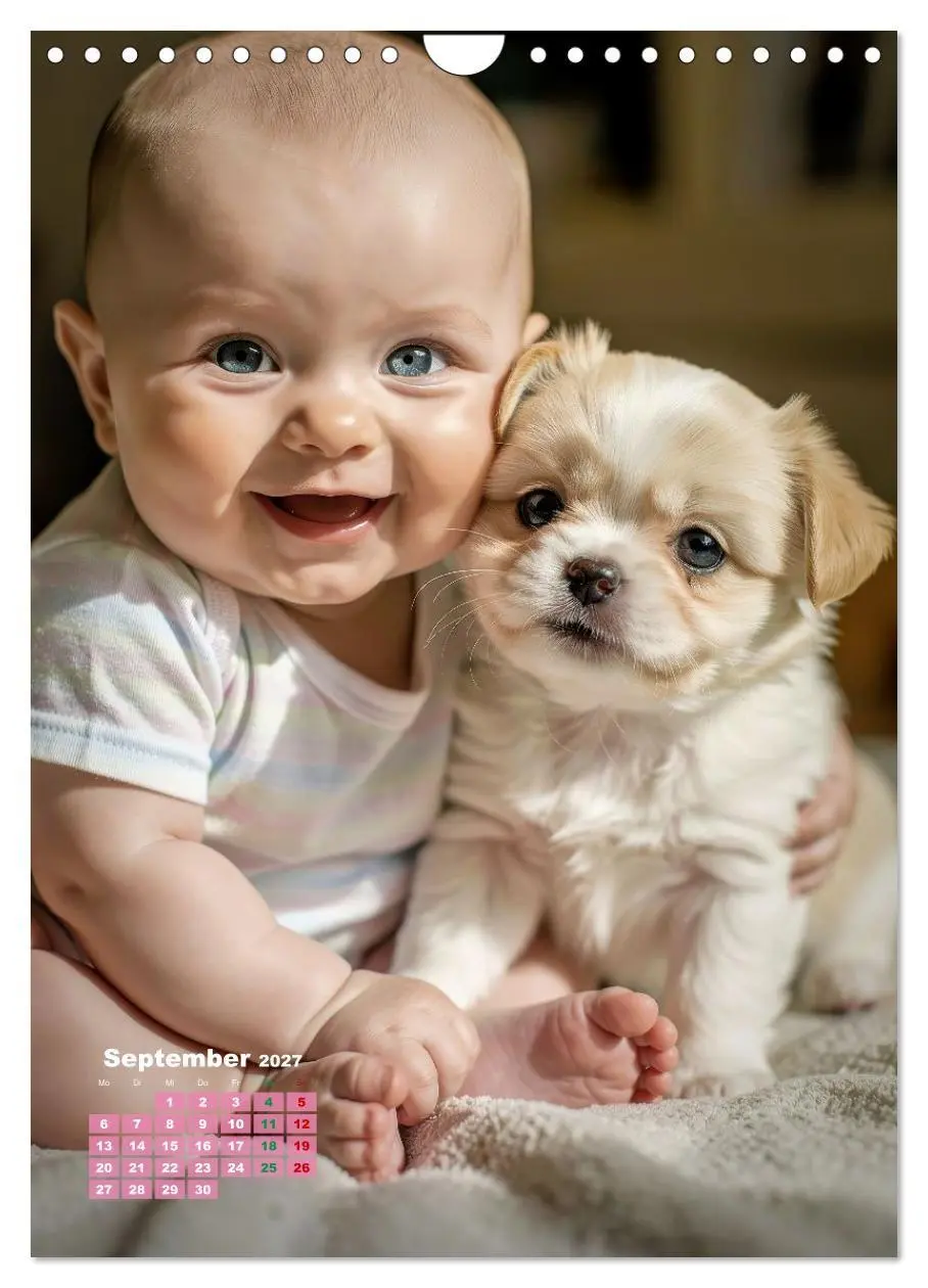 Bild: 9783516772166 | Glückliche Babys (Wandkalender 2027 DIN A4 hoch), CALVENDO...