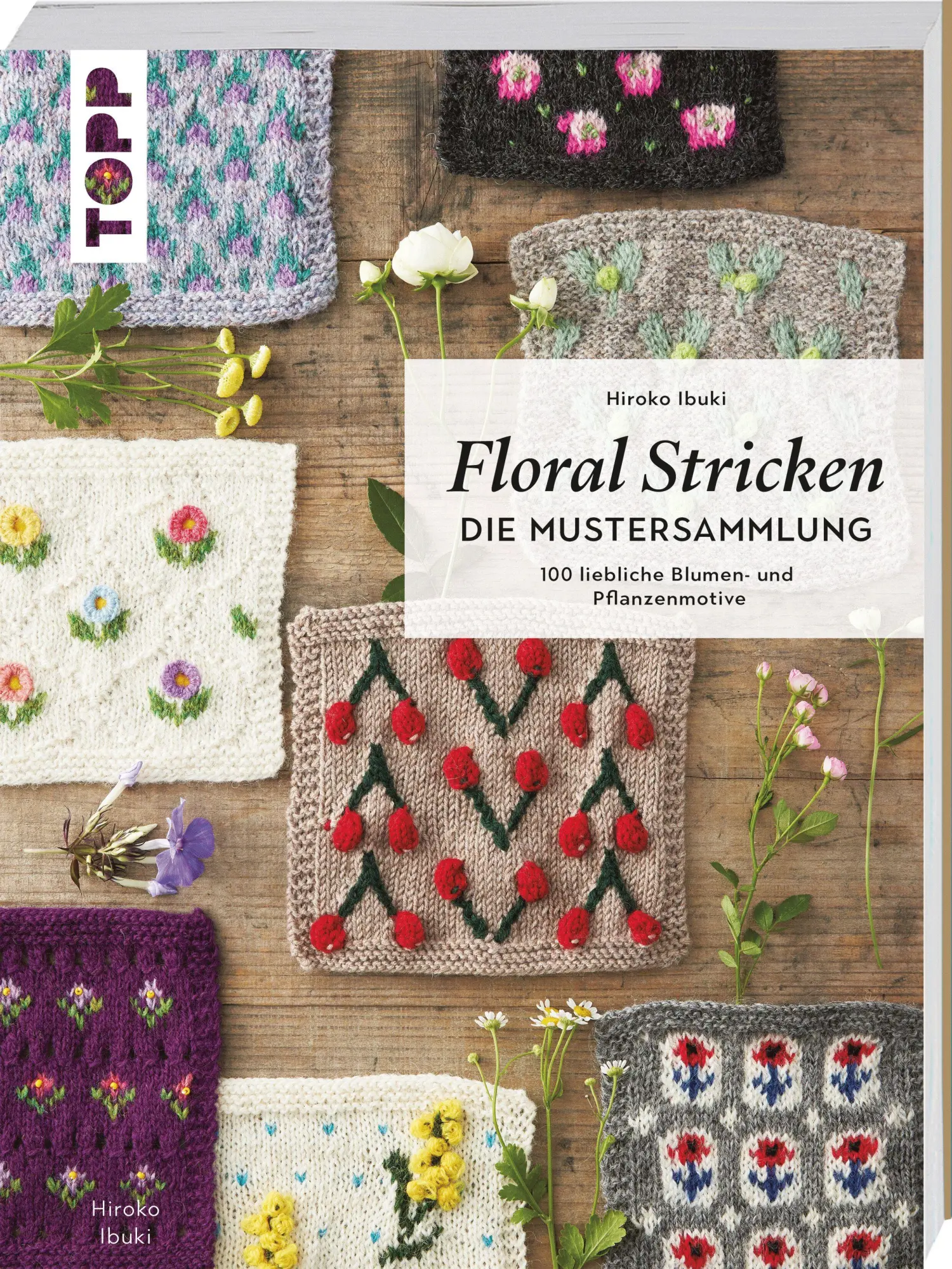 Cover: 9783735872166 | Floral Stricken. Die Mustersammlung | Hiroko Ibuki | Taschenbuch