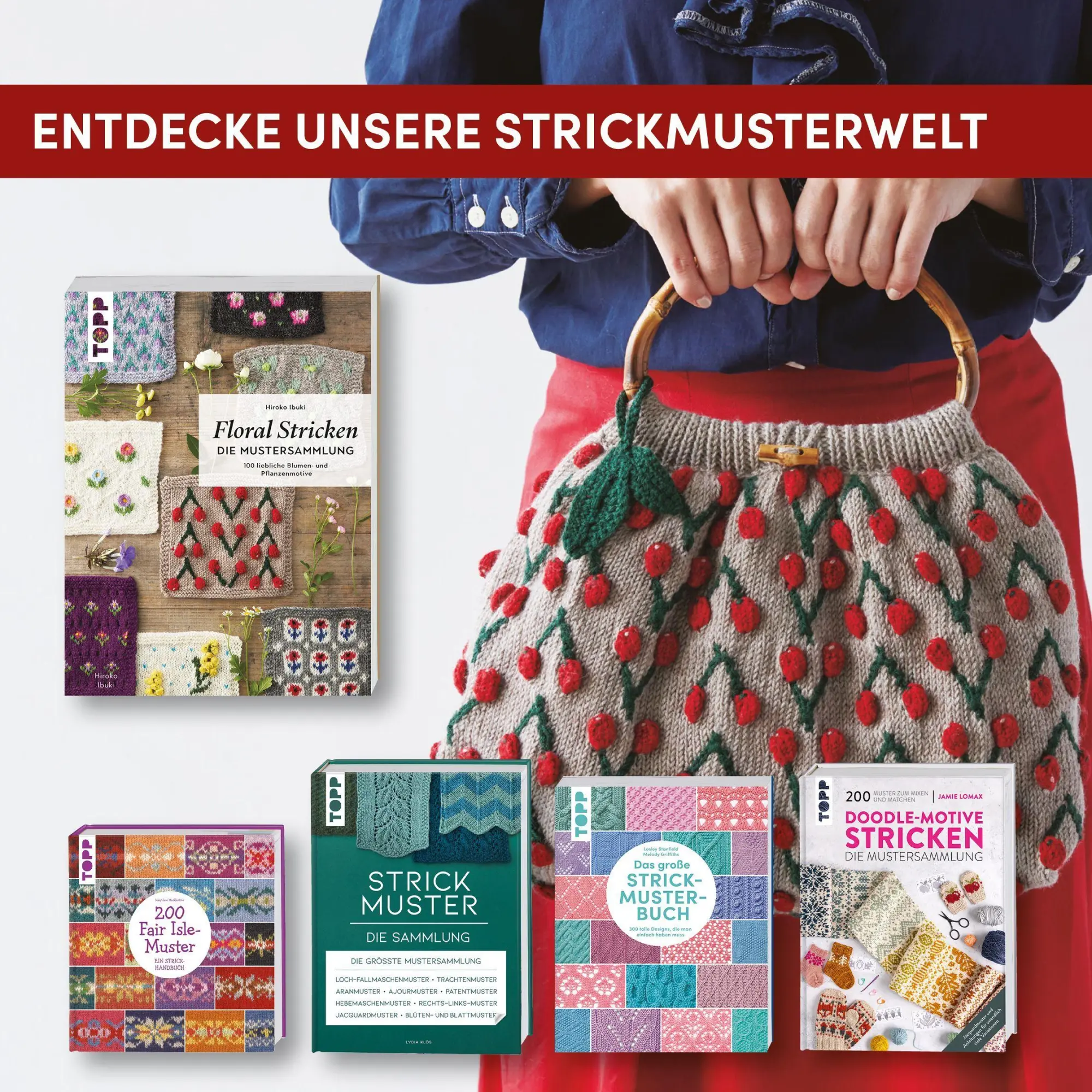 Bild: 9783735872166 | Floral Stricken. Die Mustersammlung | Hiroko Ibuki | Taschenbuch