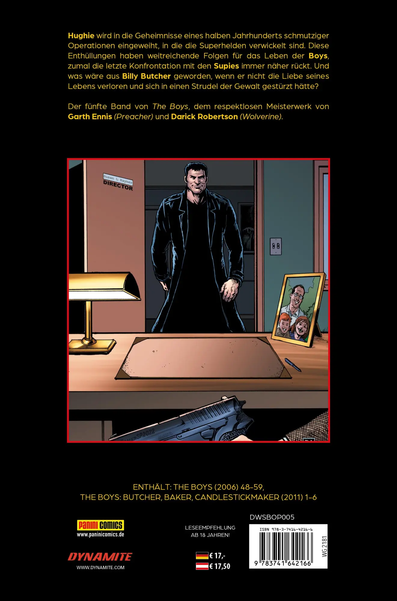 Rückseite: 9783741642166 | The Boys (Pocket Edition) | Bd. 5: Der Sohn des Bäckers | Taschenbuch