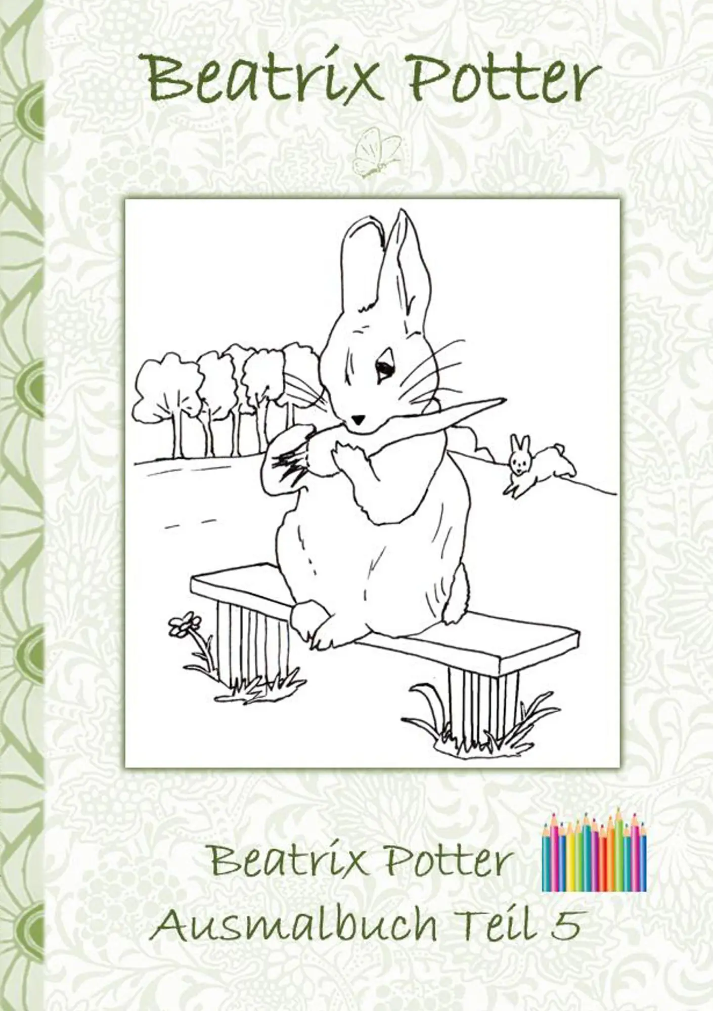 Cover: 9783752842166 | Beatrix Potter Ausmalbuch Teil 5 ( Peter Hase ) | Potter (u. a.)