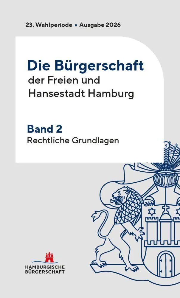 Cover: 9783958792166 | Hamburgische Bürgerschaft 23. Wahlperiode | Band 2 | Bürgerschaft