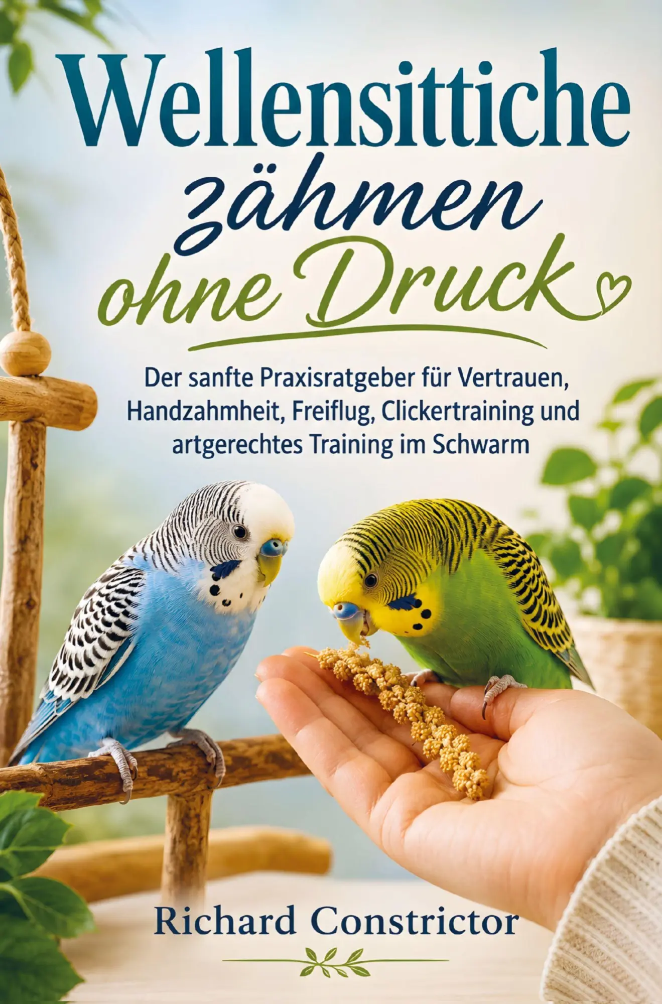 Cover: 9789403902166 | Wellensittiche zähmen ohne Druck | Richard Constrictor | Taschenbuch