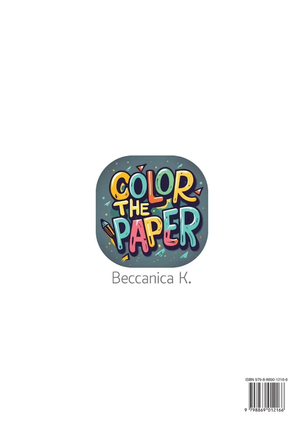 Rückseite: 9798869012166 | Fruits and Vegetables coloring book | Beccanica K. | Taschenbuch