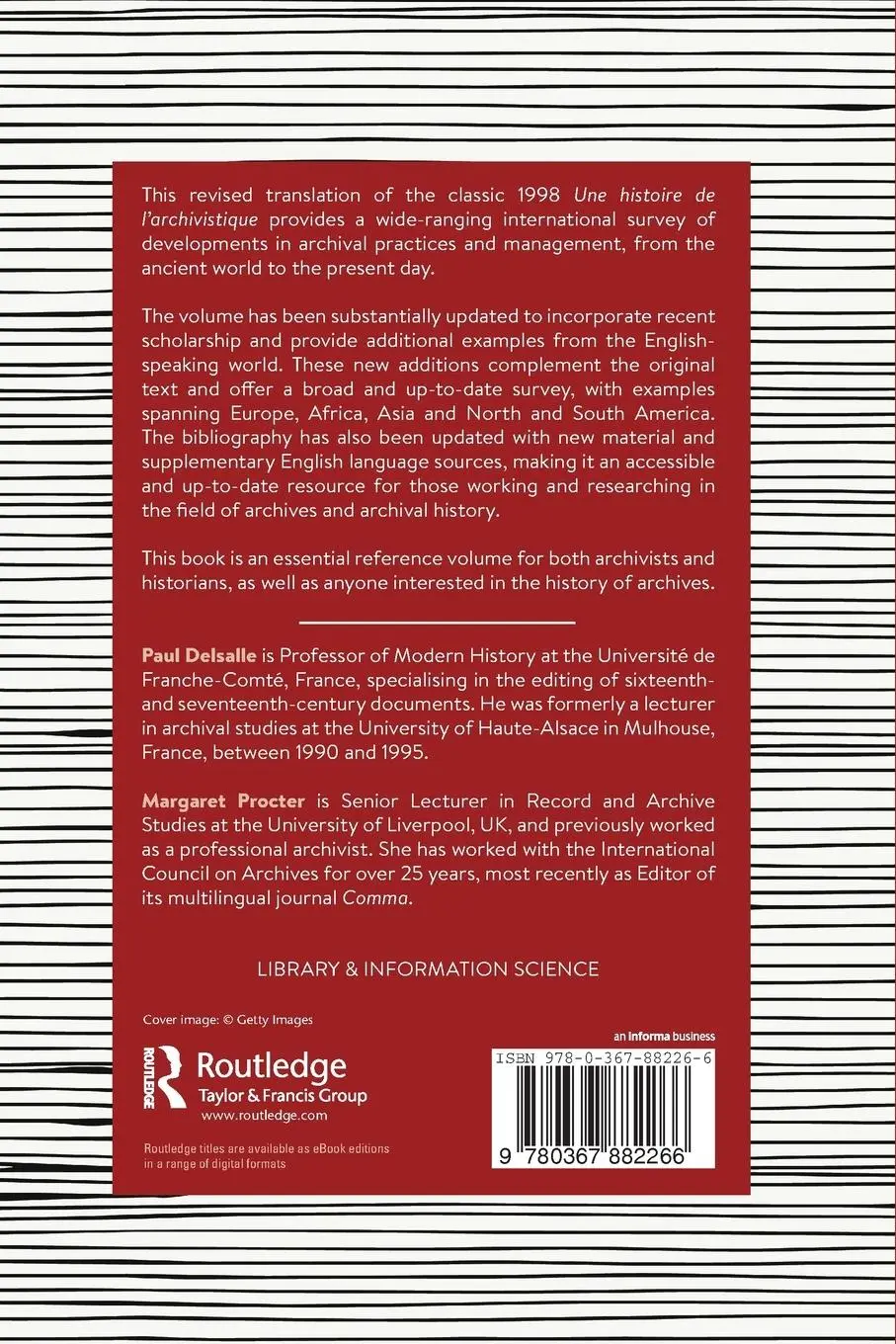 Rückseite: 9780367882266 | A History of Archival Practice | Paul Delsalle (u. a.) | Taschenbuch