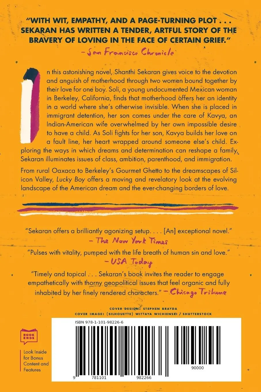 Rückseite: 9781101982266 | Lucky Boy | Shanthi Sekaran | Taschenbuch | 484 S. | Englisch | 2017