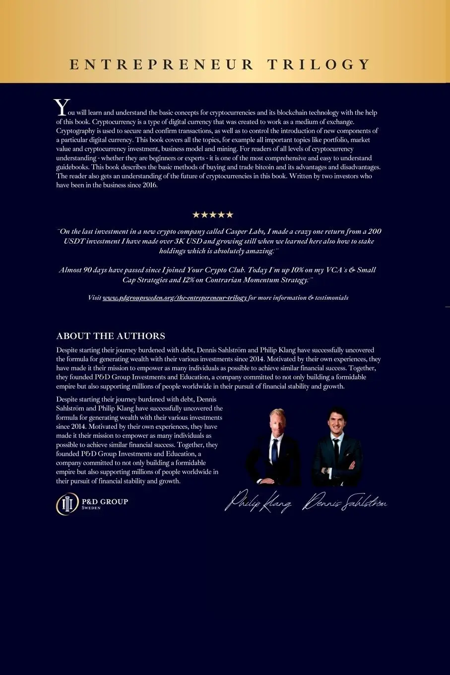 Rückseite: 9781447662266 | The Crypto Entrepreneur | Philip Klang (u. a.) | Taschenbuch | 2023