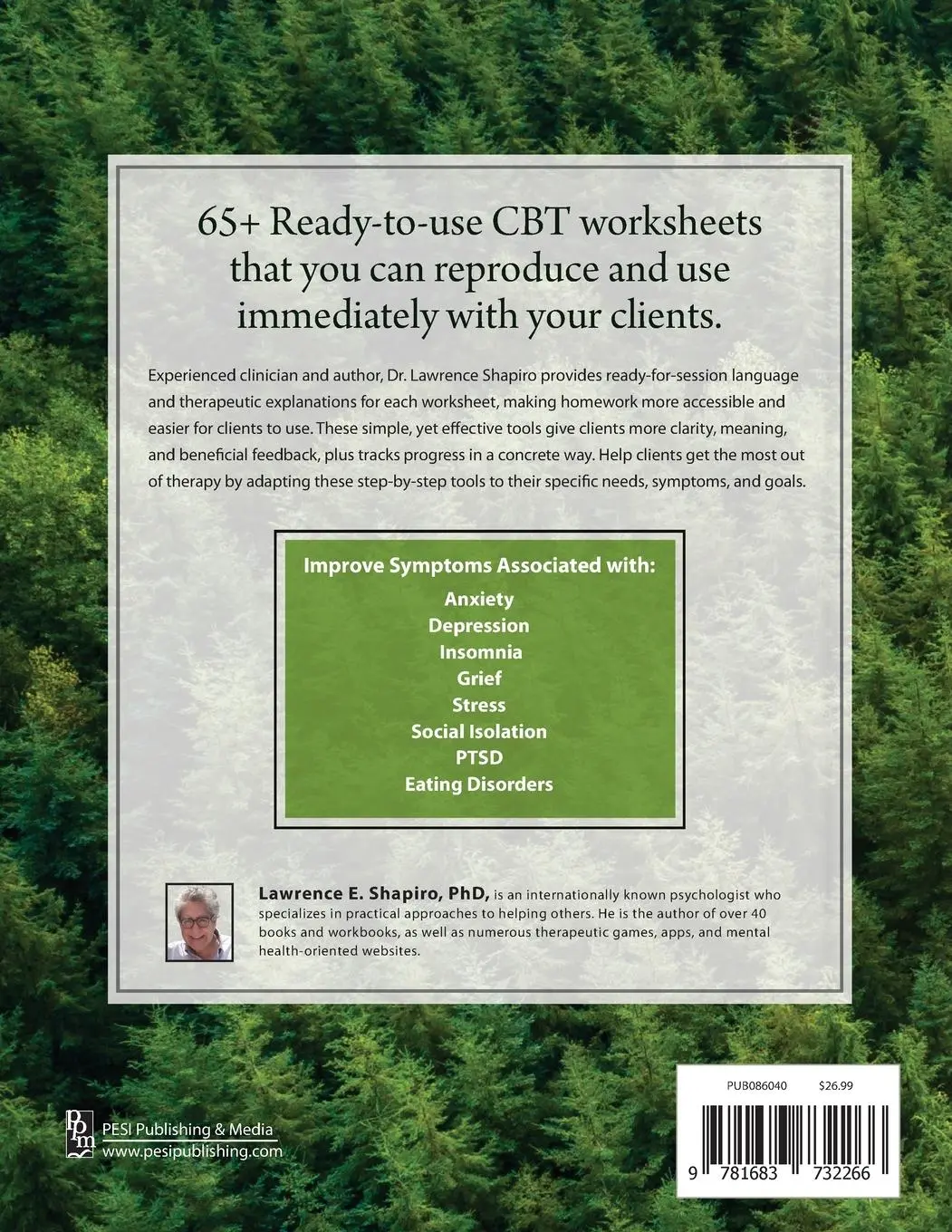 Rückseite: 9781683732266 | Cognitive Behavioral Therapy Worksheets | Lawrence Shapiro | Buch