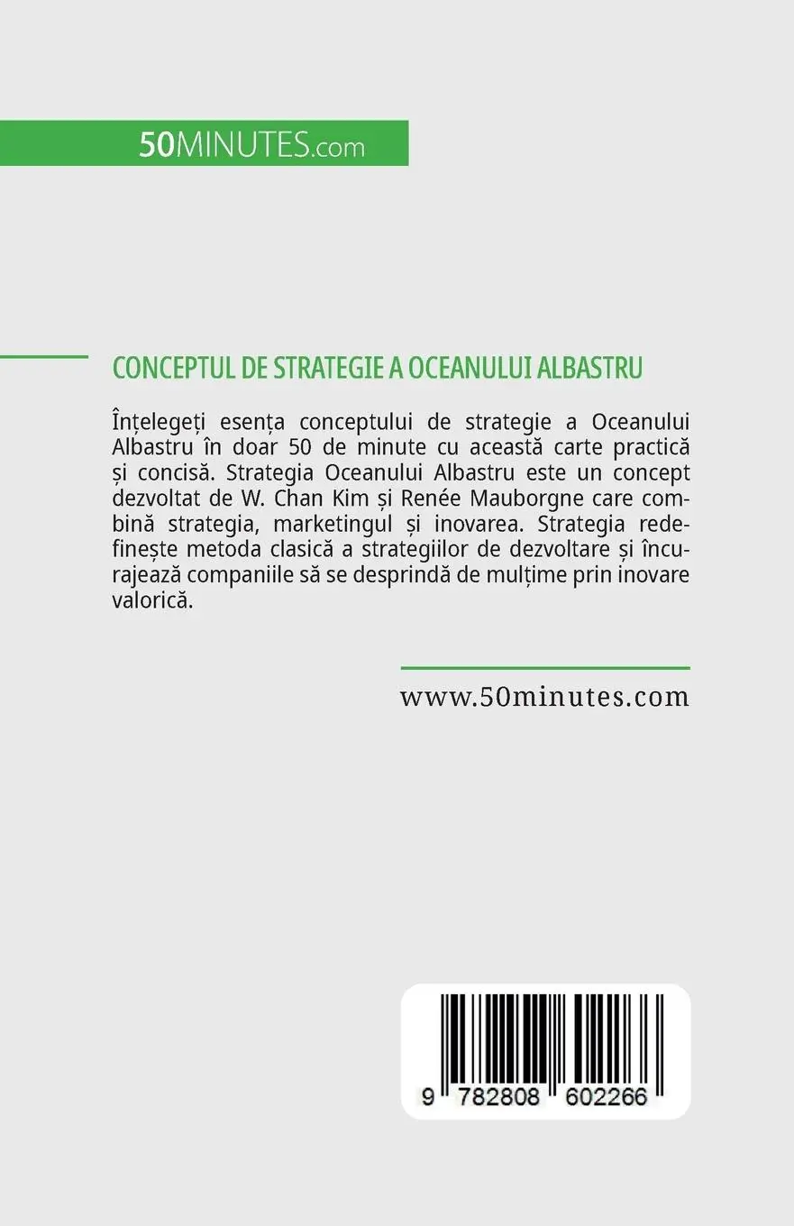 Rückseite: 9782808602266 | Conceptul de strategie a Oceanului Albastru | Pierre Pichère | Buch