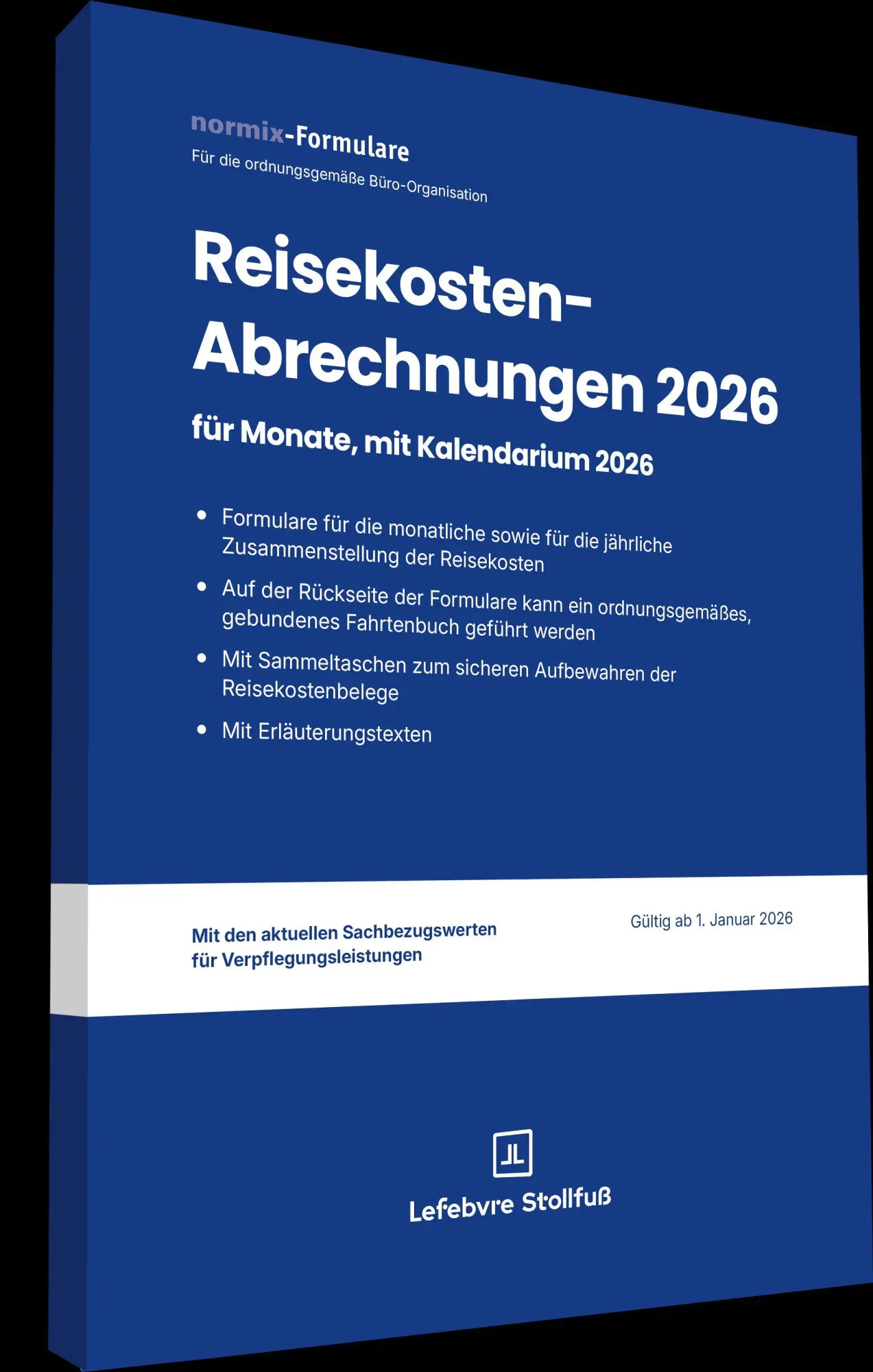 Cover: 9783083112266 | Reisekostenabrechnungen 2026 mit Kalendarium | Taschenbuch | 36 S.