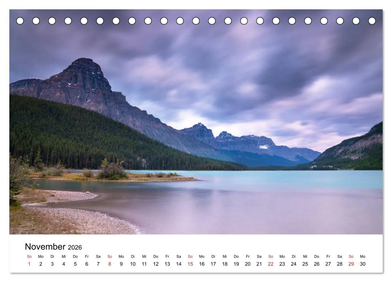 Bild: 9783457672266 | Fernweh Kanada - Naturerlebnis Rocky Mountains (Tischkalender 2026...
