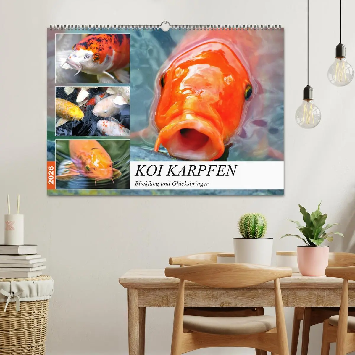 Bild: 9783457742266 | Koi Karpfen. Blickfang und Glücksbringer (Wandkalender 2026 DIN A2...