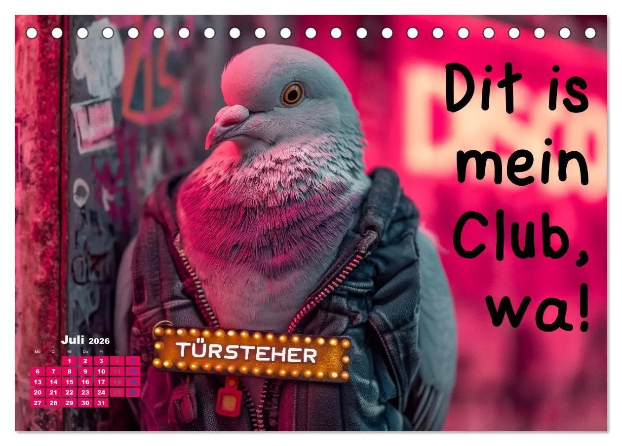 Bild: 9783516692266 | Freche Tauben - Lustiger Sprüchekalender mit Berliner Schnautze...