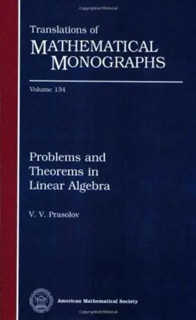 Cover: 9780821802366 | Problems and Theorems in Linear Algebra | Society | Taschenbuch | 1994