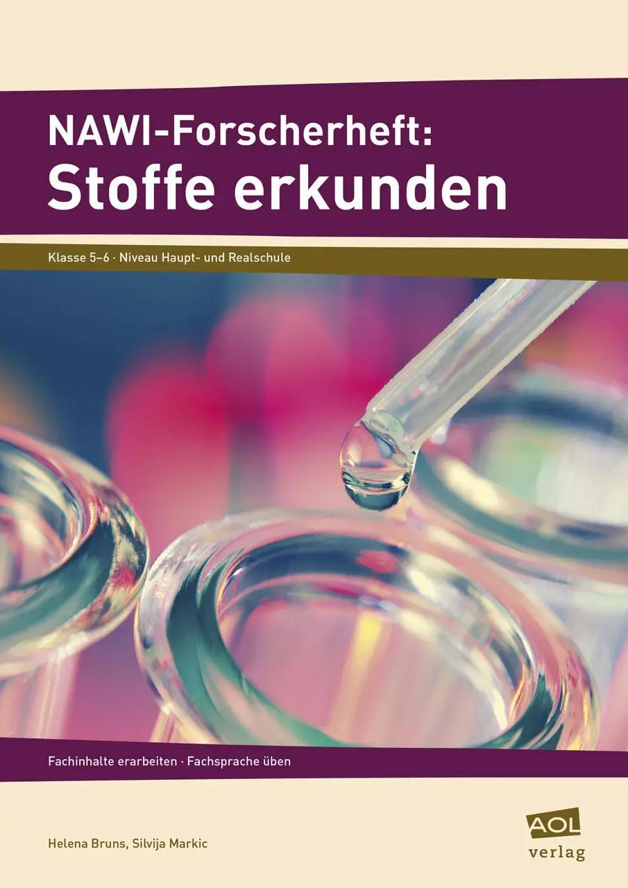 Cover: 9783403102366 | NAWI-Forscherheft: Stoffe erkunden | Helena Bruns (u. a.) | Broschüre