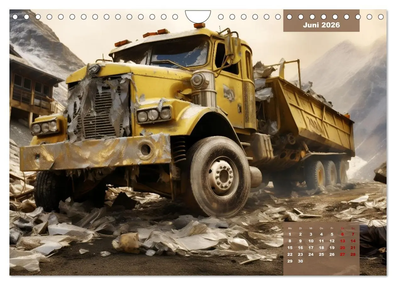 Bild: 9783457352366 | Der Schimmer im Dreck (Wandkalender 2026 DIN A4 quer), CALVENDO...