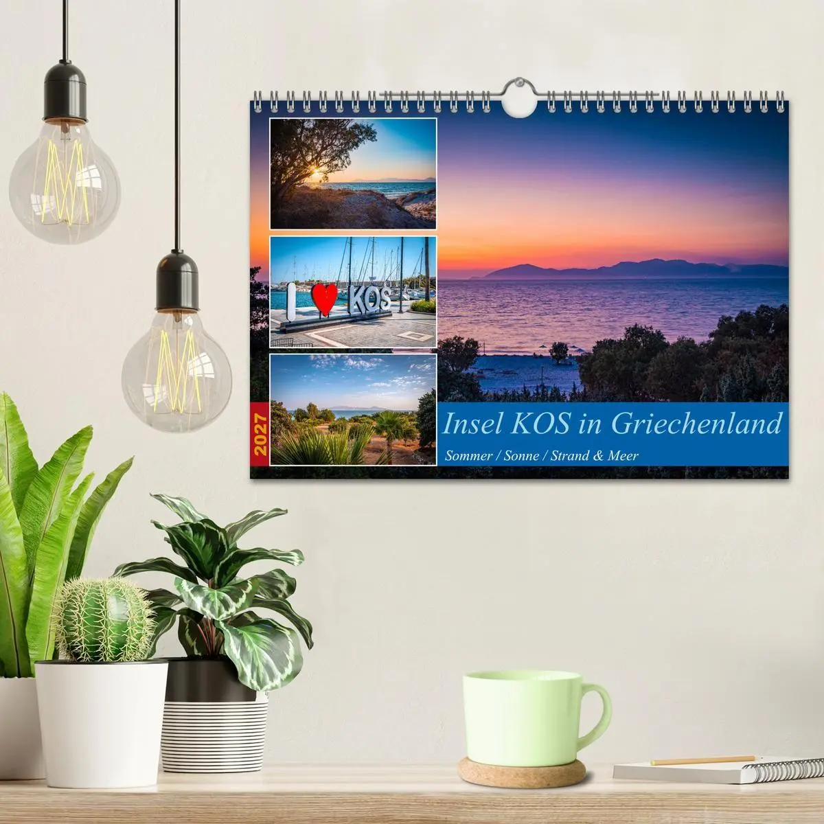 Bild: 9783516992366 | Insel Kos in Griechenland (Wandkalender 2027 DIN A4 quer), CALVENDO...