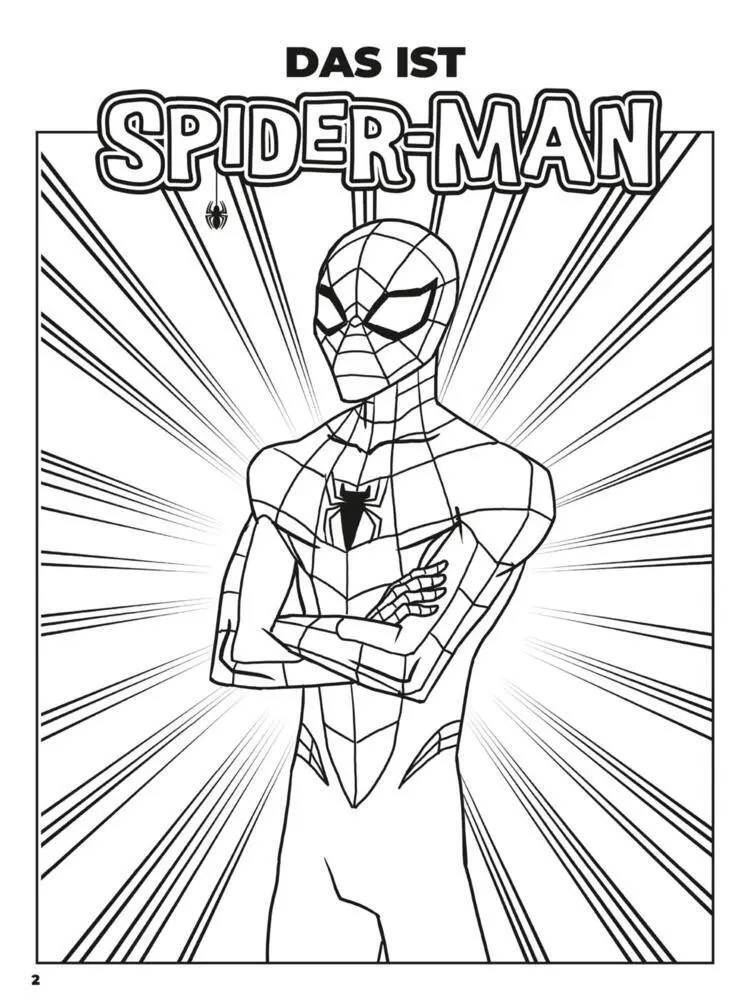 Bild: 9783845122366 | Spider-Man: Coole Ausmalbilder | Malvorlagen für Kinder ab 3 Jahren