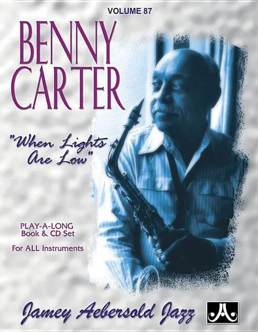 Cover: 9781562242466 | Benny Carter - When Lights Are Low | Jazz Play-Along Vol.87 | Carter