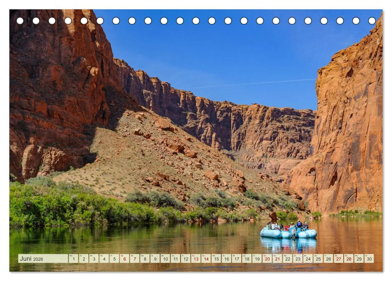 Bild: 9783457272466 | Unterwegs in ARIZONA (Tischkalender 2026 DIN A5 quer), CALVENDO...