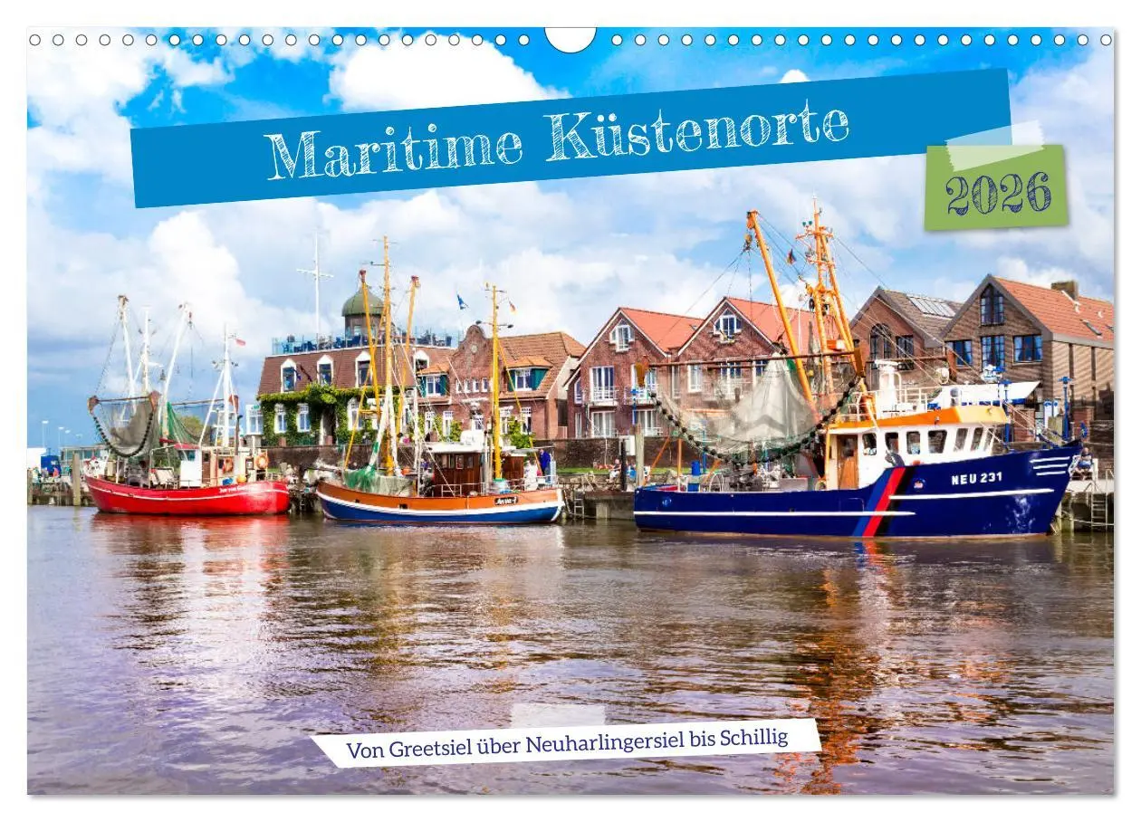 Cover: 9783457962466 | Maritime Küstenorte - von Greetsiel, über Neuharlingersiel bis...