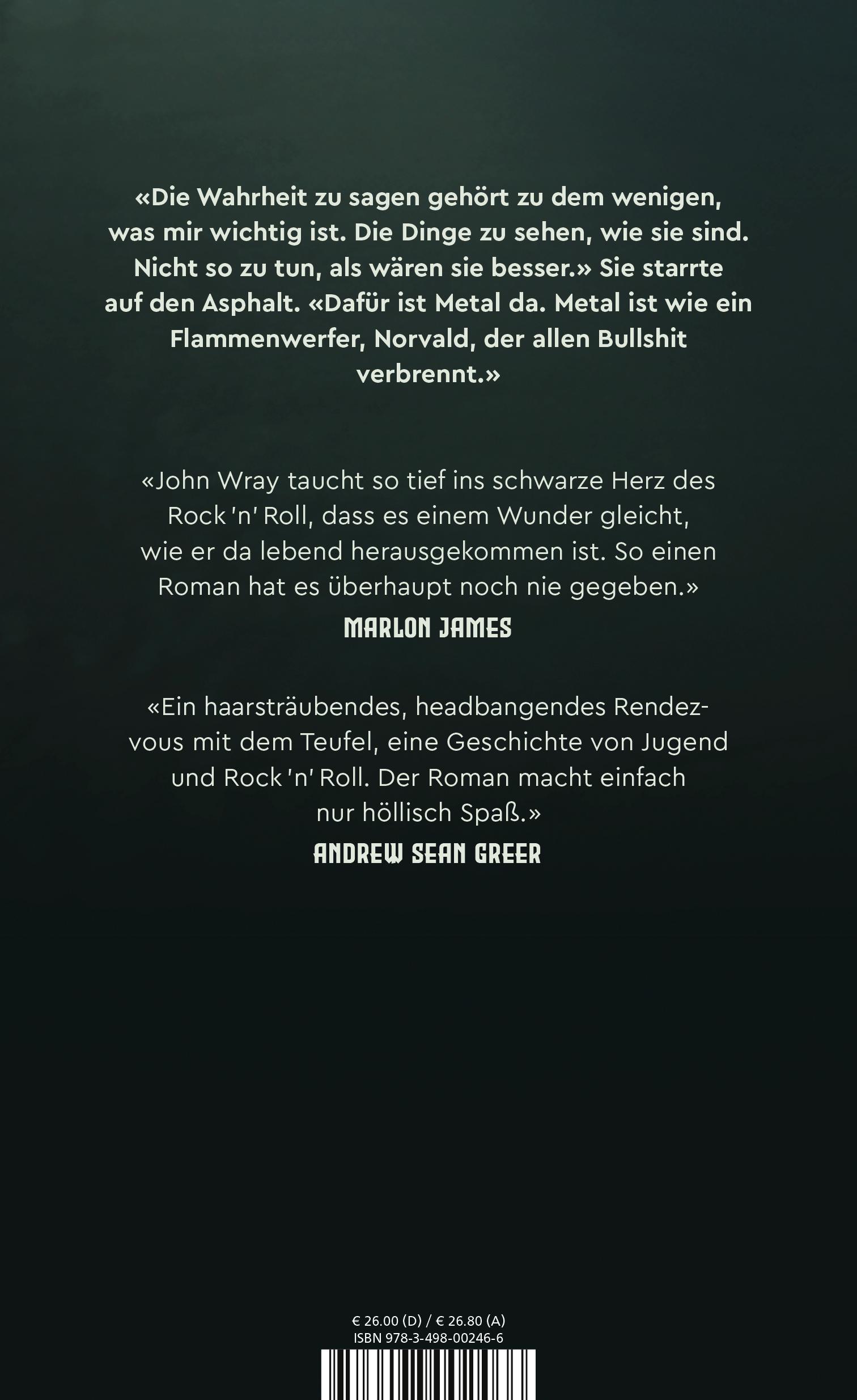 Rückseite: 9783498002466 | Unter Wölfen | John Wray | Buch | 480 S. | Deutsch | 2024