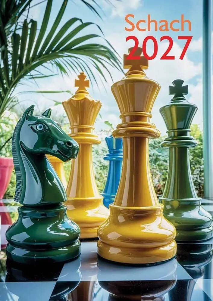 Cover: 9783959202466 | Wandkalender SCHACH 2027 A4 | Robert Ullrich | Kalender | Deutsch