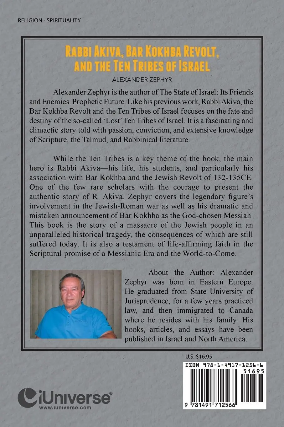 Rückseite: 9781491712566 | Rabbi Akiva, Bar Kokhba Revolt, and the Ten Tribes of Israel | Zephyr