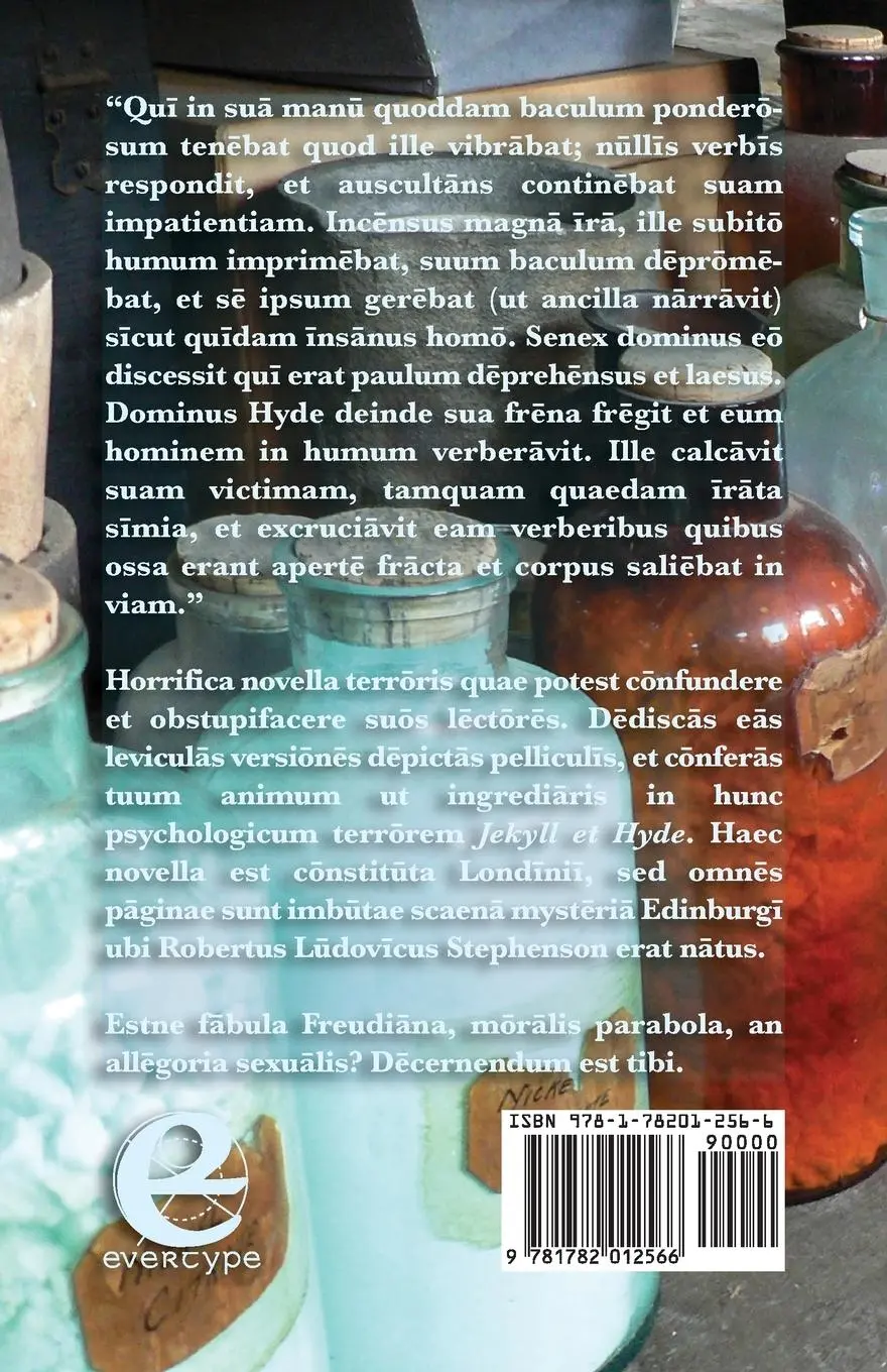 Rückseite: 9781782012566 | Insolitus Casus Doctoris Jekyll et Domini Hyde | Stevenson | Buch